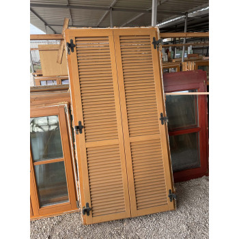 108x213 bontott fa erkélyajtó