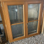 115x125 bontott fa ablak
