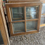 117x114 bontott fa ablak