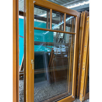 121x214 bontott fa erkélyajtó