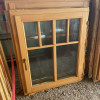 98x115 bontott fa ablak
