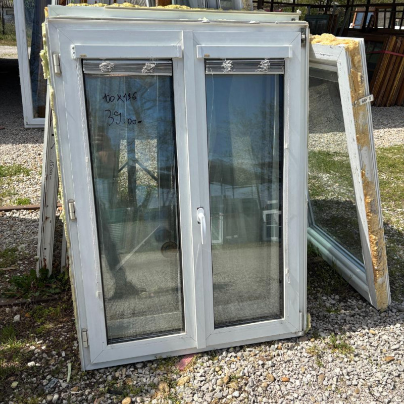 100x136 bontott műanyag ablak
