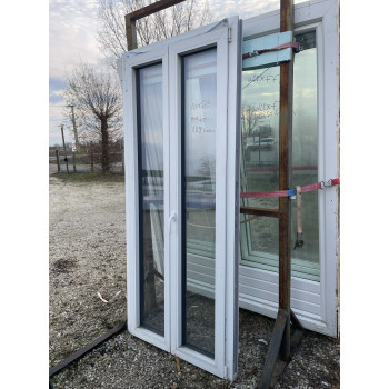 100x124 bontott műanyag erkélyajtó