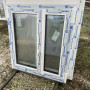 107x117 építkezésből megmaradt műanyag ablak