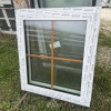 109x124 építkezésből megmaradt műanyag ablak