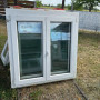 123x126 bontott műanyag ablak