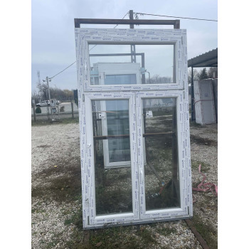 137x236 építkezésből megmaradt műanyag erkélyajtó 137x236 építkezésből megmaradt műanyag erkélyajtó