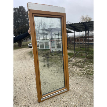 95x233 bontott műanyag erkélyajtó