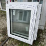 96x115 építkezésből megmaradt műanyag ablak