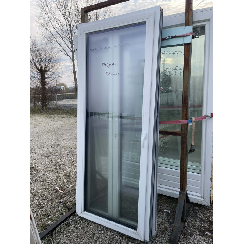 96x227 bontott műanyag erkélyajtó