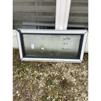 98x48 építkezésből megmaradt fix műanyag ablak